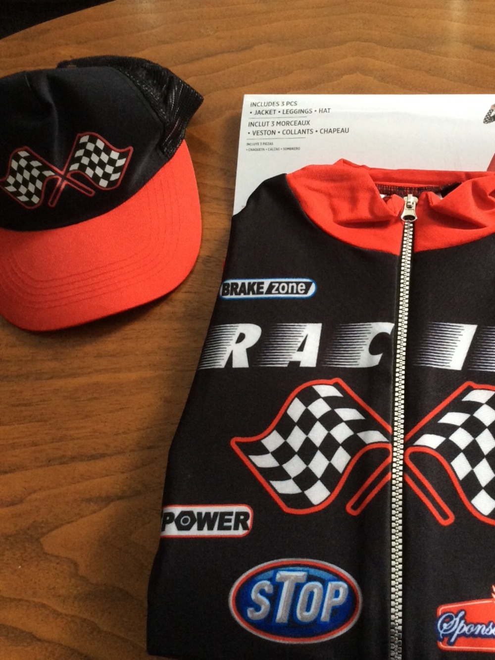 Race car costume